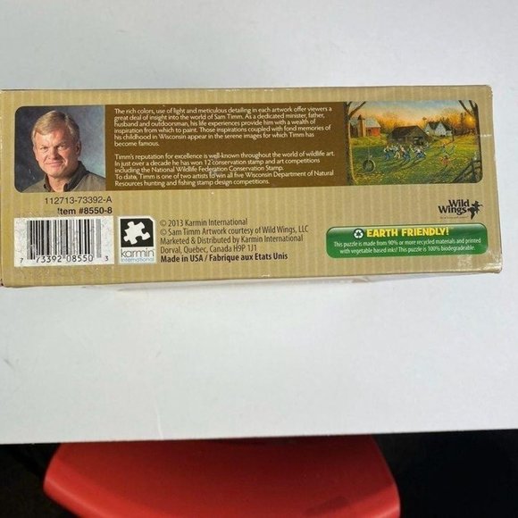 The Art of Sam Timm Little Boys Big Dreams 1000 Piece Jigsaw Puzzle Sealed - Picture 2 of 3